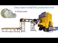Linha de Produção de Extremidades de Abertura Fácil Totalmente Automática para Alimentos e Bebidas