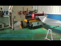 Máquina de fabricação do fundo de lata Linha de produção do fundo de lata