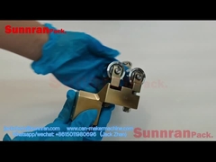 Nozzle de pulverização de nitrogênio interno e externo para máquina de soldadura de latas de metal