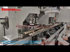 Linha automática de fabricação de latas retangulares