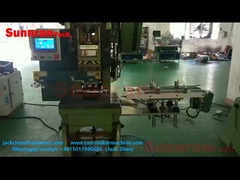 Máquina automática de fabricação de caixas de lata de 210 mm Certificado CE