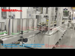 Linha de produção de latas quadradas 10-18L máquina de fazer latas quadradas