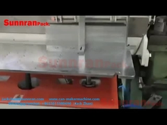 Máquina automática de fabricação de latas de estanho 50 cpm para caixa de estanho decorativa