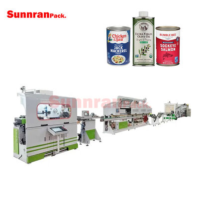 Automatic Food Can Making Line for Milk Powder Can Canned Food Olive Oil Making Machines