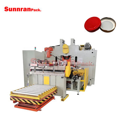 Automatic Twist-off Cap Making Metal Lid Top Production Line