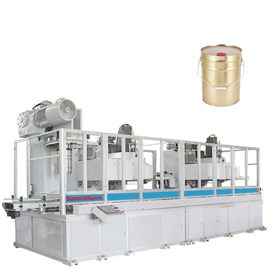 18L 30cpm Tin Can Making Machine For Pail Making cônica