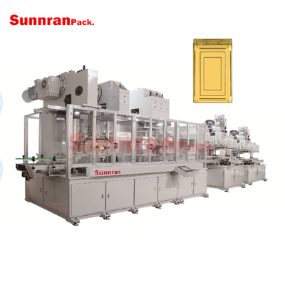 Máquina de fabricação de latas cônicas quadradas