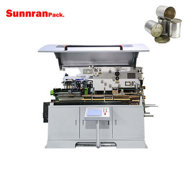 Máquina de soldadura automática de latas químicas Soldadora de latas de alimentos Latas de leite em pó Latas 35CPM
