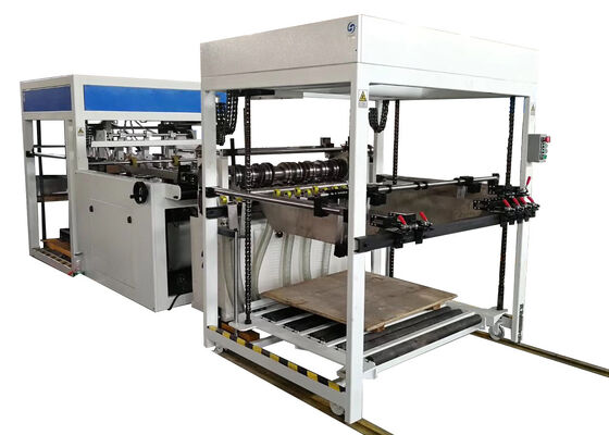 Máquina de corte automática de estação única para corte em branco do corpo de latas
