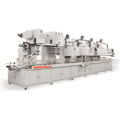 Linha de produção de latas quadradas 10-18L máquina de fazer latas quadradas