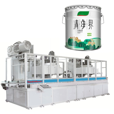 Máquina de fabricação de latas de balde da ONU